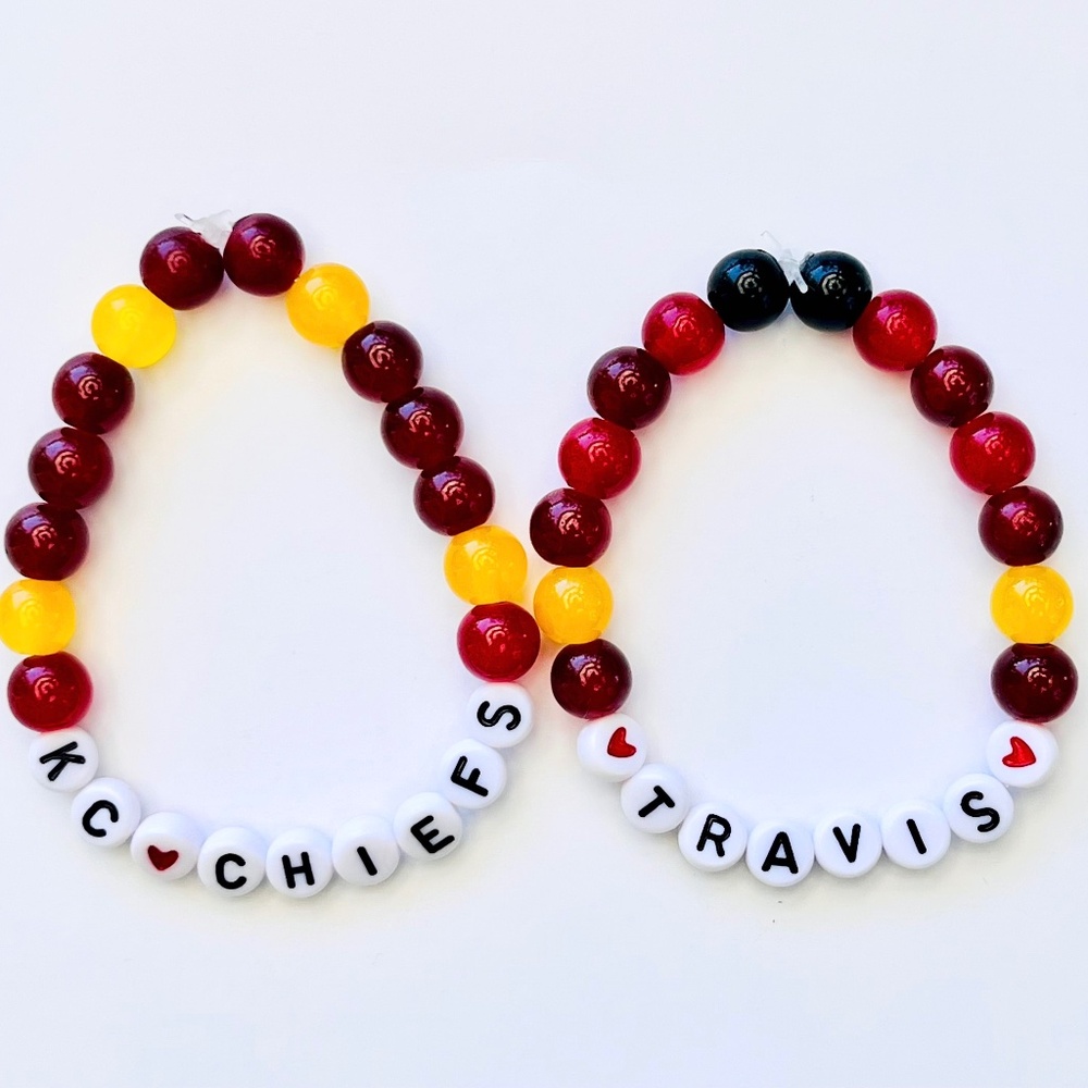 TAYLOR SWIFT Eras Tour Friendship Bracelets - Kansas City Chiefs - Travis Kelce